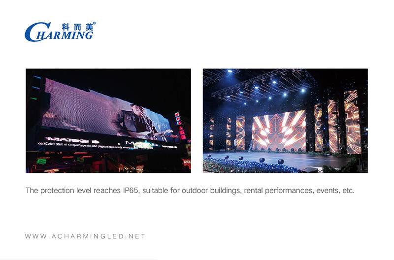P85MM IP67 Outdoor LED Mesh Screen AC180-240V Waterproof Durable
