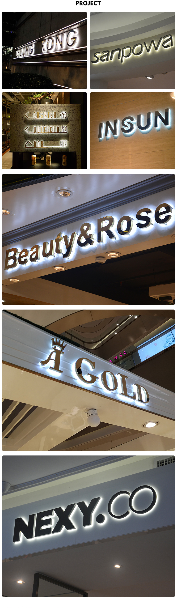 Hot Selling Outdoor Waterproof Advertising Sign Led Luminous 3d Acrylic Sign Light