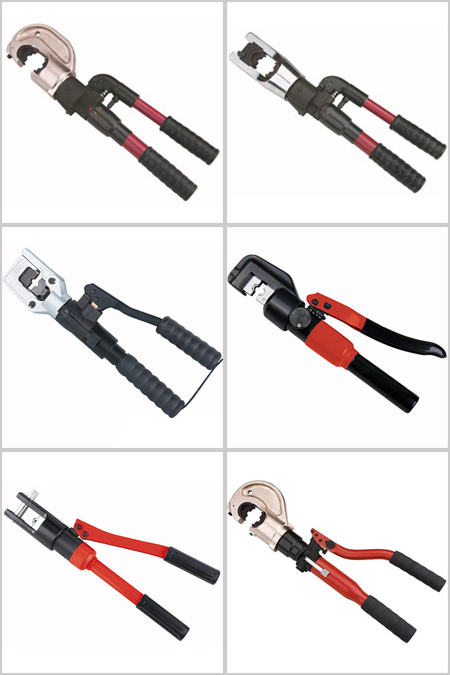 160KN Hydraulic Hand Crimping Tool Self - Adjustable Copper Tube Terminal