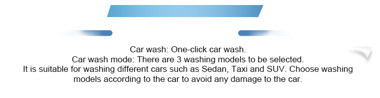 5300x2200x2100mm Fully Automatic Tunnel Car Wash Machine System
