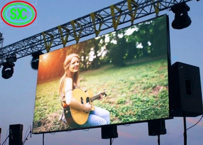 Full Color Stage LED Die-Cast Aluminum Screen Stage Backdrop 27777 Points/Square Meter