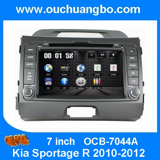 Ouchuangbo Car GPS DVD Stereo System for Kia Sportage R 2010-2012 iPod USB RDS Radio Player OCB-7044A