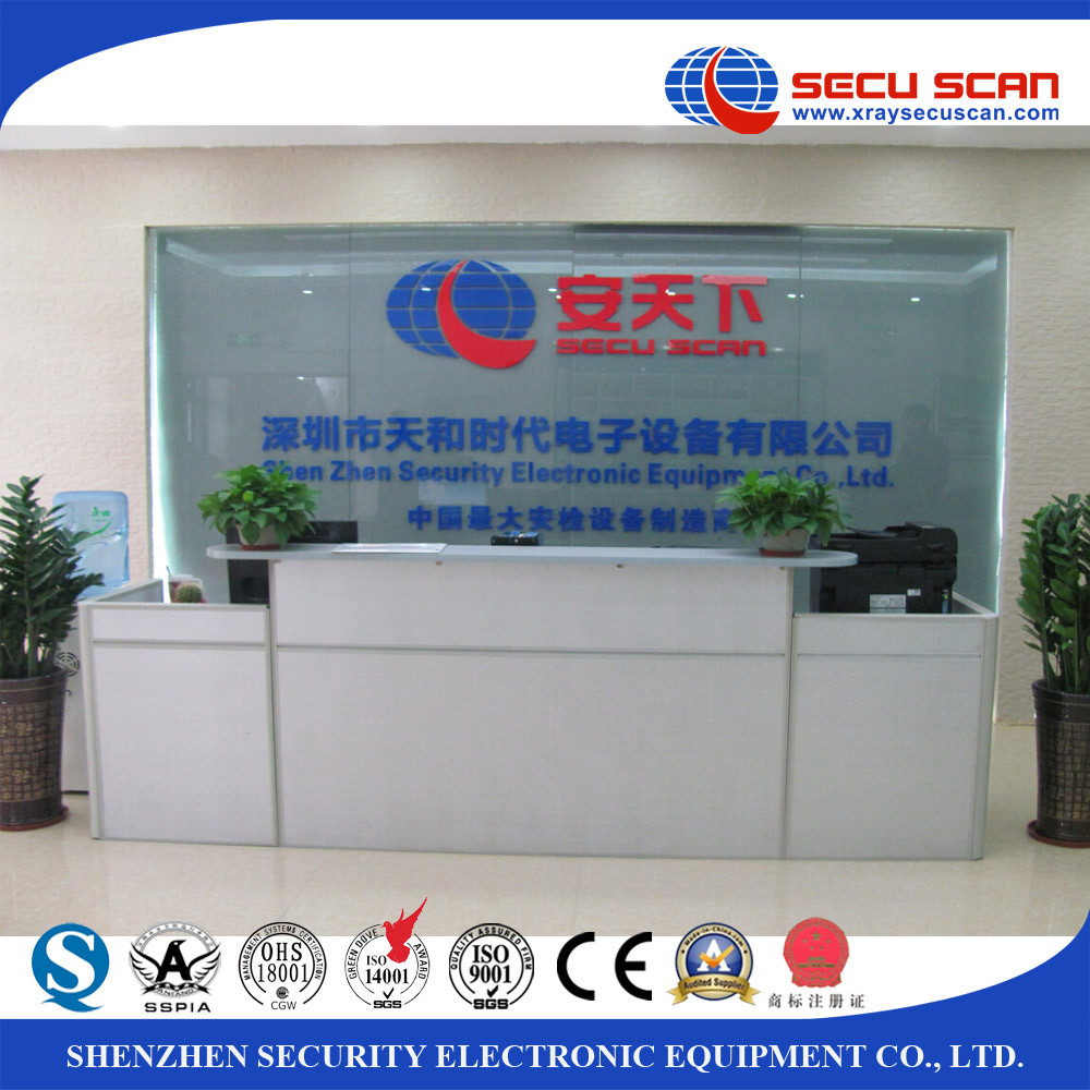 High Penetration X Ray Baggage Scanner 43mm with 160kv generator