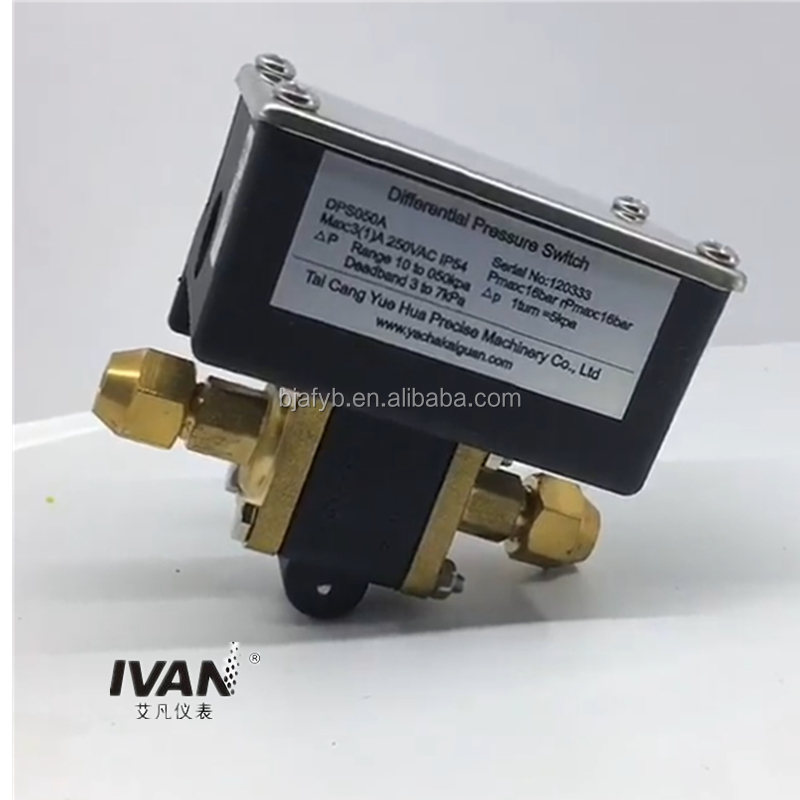 HFS 25 Economic Vane Fluid Paddle ElectronicA Water Differential Pressure Flow Switch