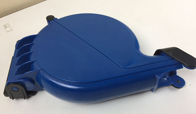 plastic queueu number 0-999 roller paper box with metal tabletop stand