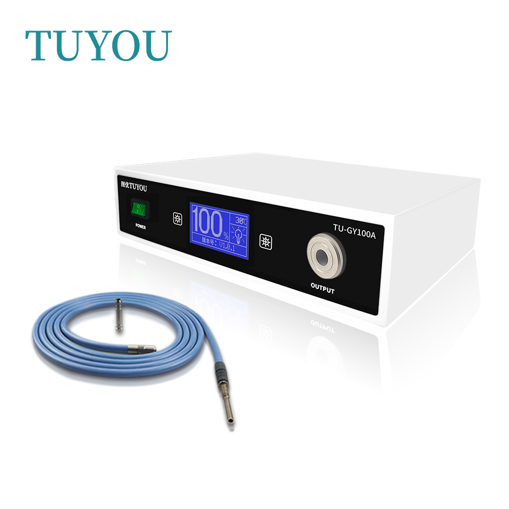 220V System Power TUYOU 100W Light Source For Endoscope Medical Camera Cholecystectomy Laparoscopy for Surgical Instruments