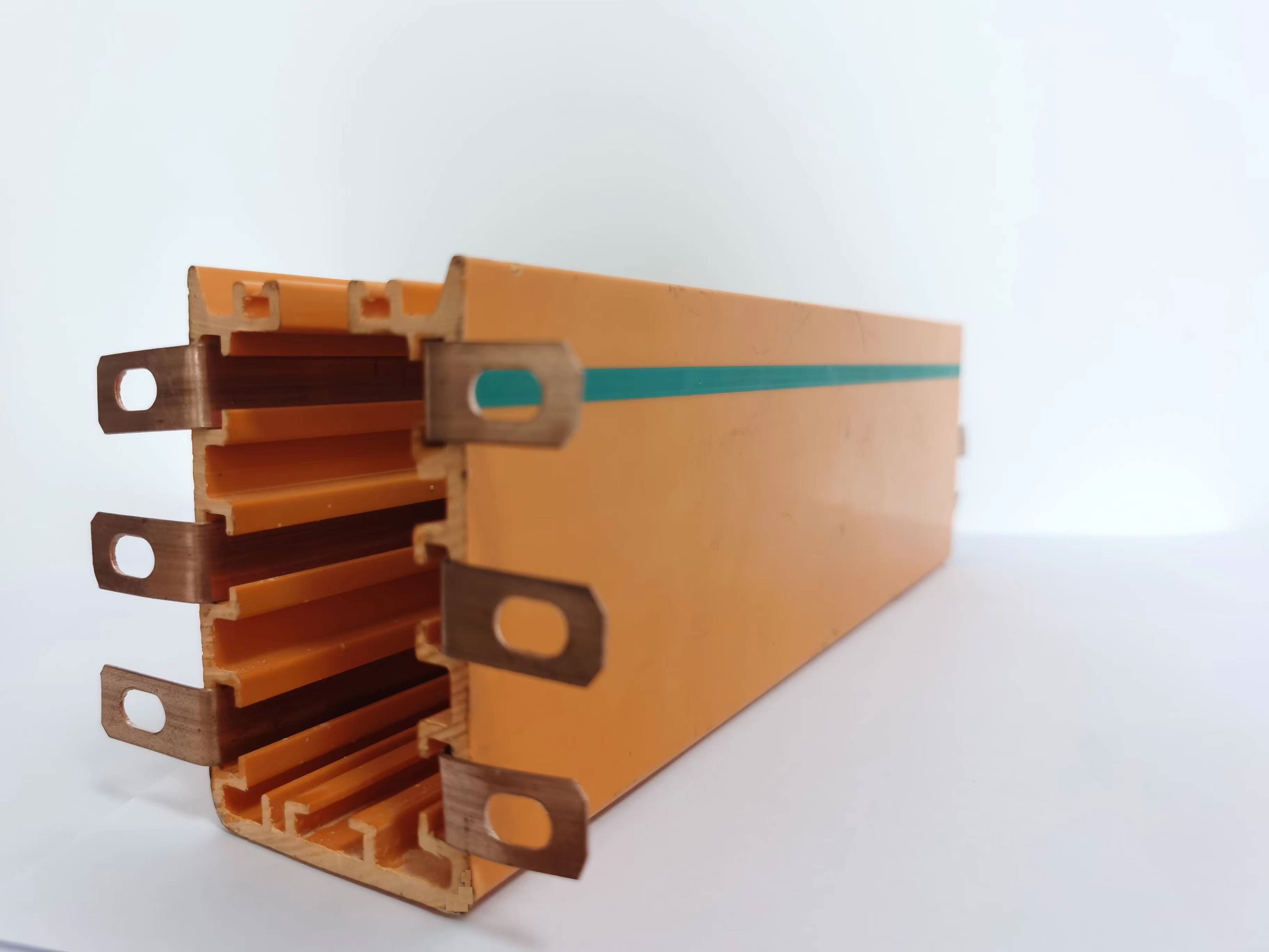 Multipole Enclosed Busbar System Enclosed Conductor Rail Power Transmission