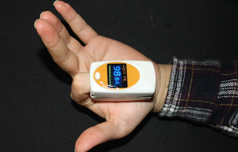 Spo2 Probe Fingertip Pulse Oximeter Connect To PC