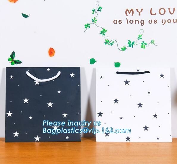 Luxury Paper Gift Carrier Shopping Bag Party Bag with Handles,printed paper carrier bag for apparel shopping bag, bageas