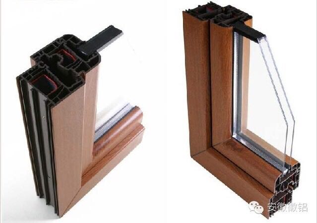 Waterproof Aluminium Window Extrusion Profiles Good Weather Resistance