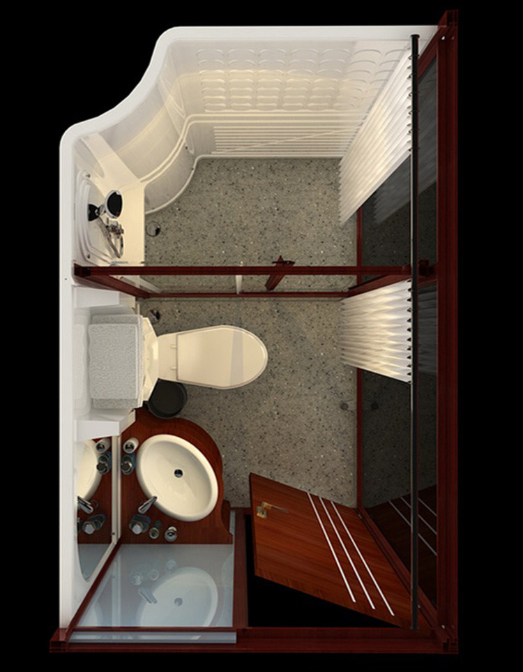 all in one bathroom units Prefab Bathroom integrated bathroom suit/unit/room/cabin/set