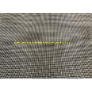  Black Steel Plain Weave 0.5mm Mining Wire Screen Mesh Manufactures