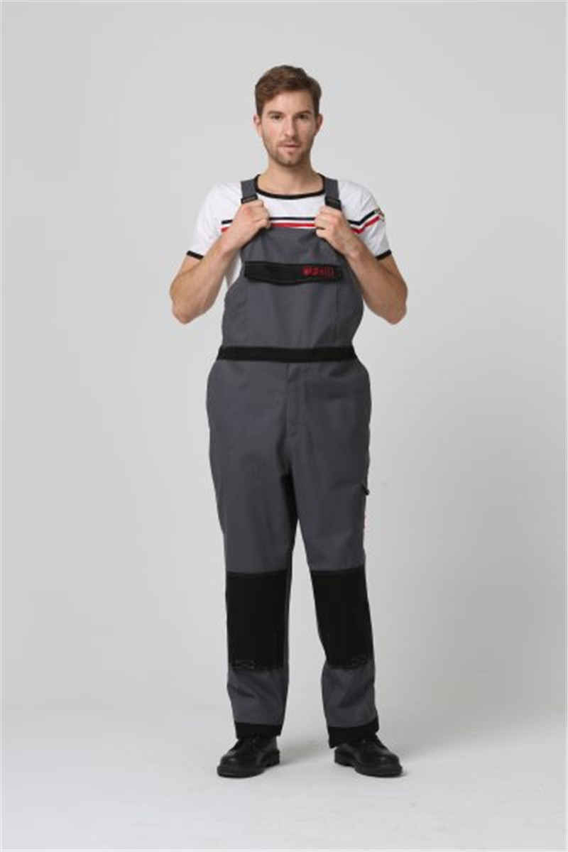 350gsm Arc Protection Clothing Velcro Fastener Fire Retardant Bib Overalls