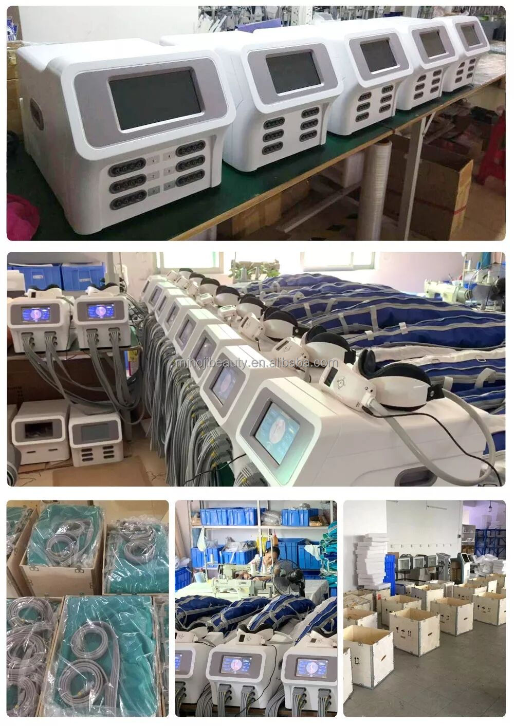360mmHg Full Body Infrared Pressotherapy Machine 400W Power Consumption