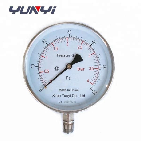 Stainless Steel 316L Air Pressure Gauge Industrial Digital Display Pressure