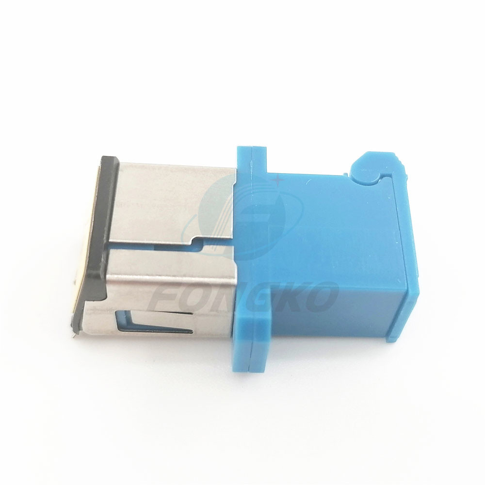 SC UPC Simplex Shutter Fiber Optical Adapter Sc Apc To Sc Upc Adapter
