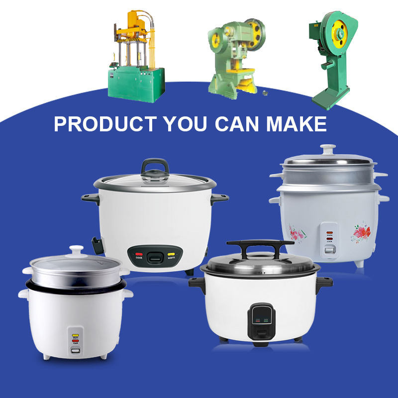 Automatic Hydraulic Cookware Production Line Machine For Rice Cooker Making
