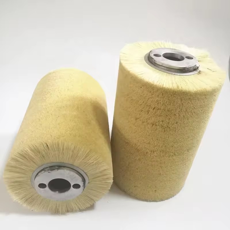 Silicon Carbide Nylon Abrasive Sisal Conveyor Industrial Cleaning Roller Brush