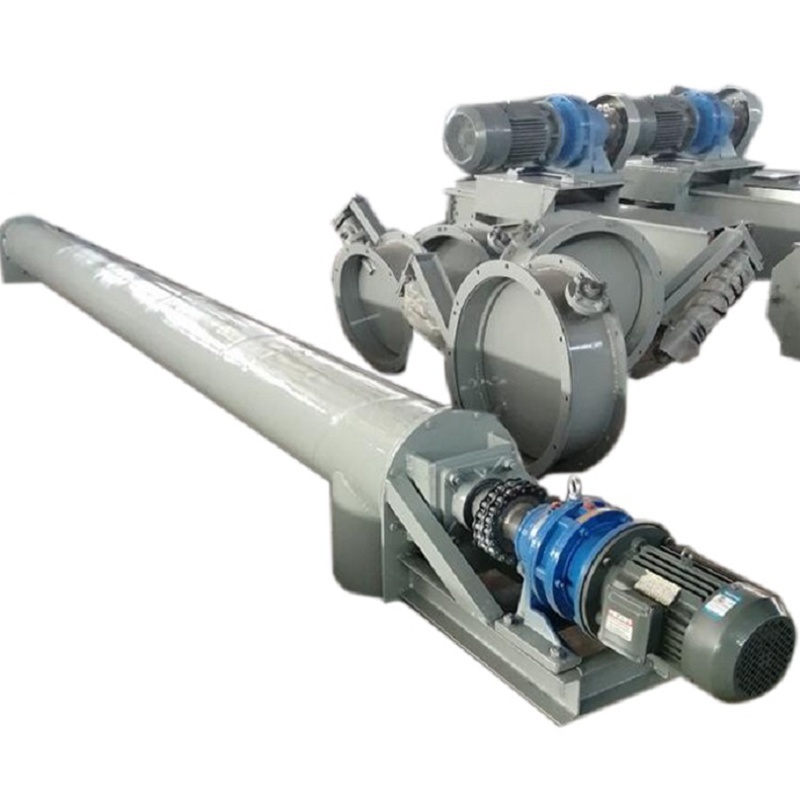 OEM Custom Machinery Stainless Steel U Shaped Sawdust Screw Auger Conveyor