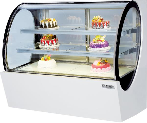 Electric Marble Base Cake Display Showcase 110V/220V Insulated Commercial Bakery