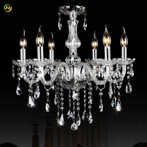 JYLIGHTING European Style Living Room Bedroom Dining Room Home Candle Glass