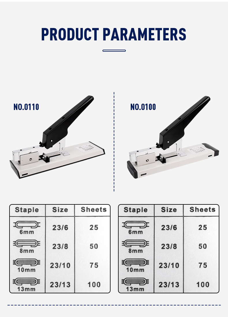 Office Heavy Duty Binding 240 Sheets Manual Stapler with High Capacity Advantage