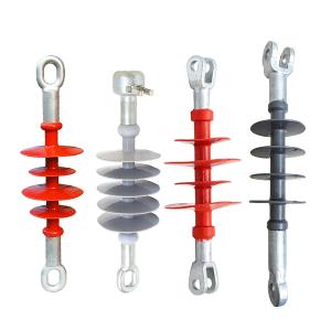 Tension Resistant Composite Insulators Silicon Rubber For Cables Export