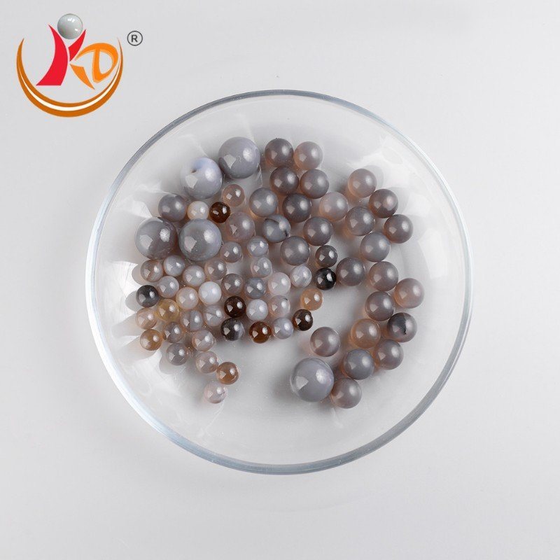 Factory Price High Purity 5mm A Grade Agate Grinding Beads for Lab Planetary Grinding Ball Mill Fire Agate Beads