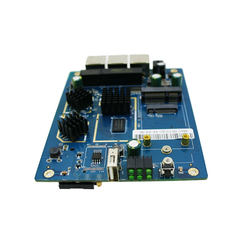 1200Mbps Unlock WS1209 5G Wifi Router PCB With FireWall / QoS / VPN Function