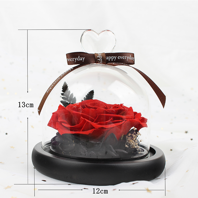 Wedding Home Decorative Preserved Rose Gift Box With Long Saving Time