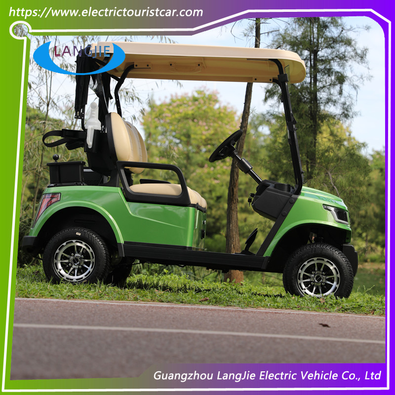 Powerful Electric Golf Club Car 2 Seater With AC Motor 48V 4KW Low Speed Golf Car