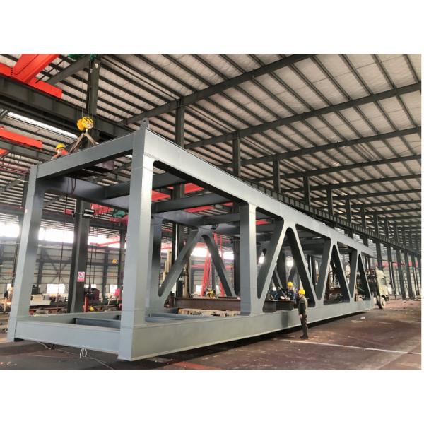 High strength material long span steel structure metal pedestrian bridge steel