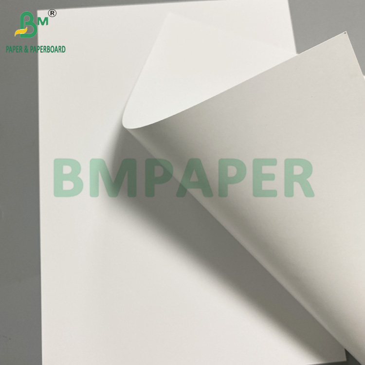 170g 200g White Matte Coated Paper For Offset Printing 70cm X 100cm Blank Sheets