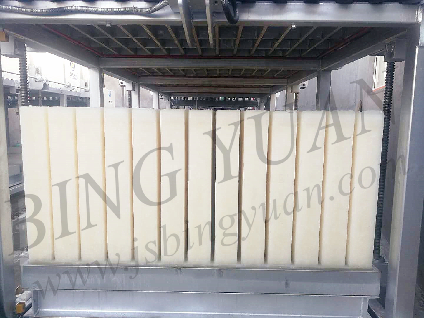 Water Cooling 50KG 220V Block Ice Maker Machine , 3 Ton Ice Machine