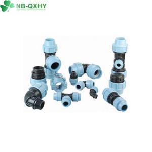 QX PP Compression Quick Connect Pipe Fittings for Water Supply 16mm to 110mm Flexible