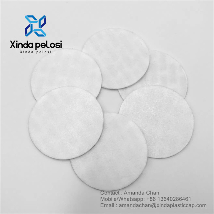 Food Grade Foil Caps Induction Half Peel Seal Liner For Butter Jars Bottle