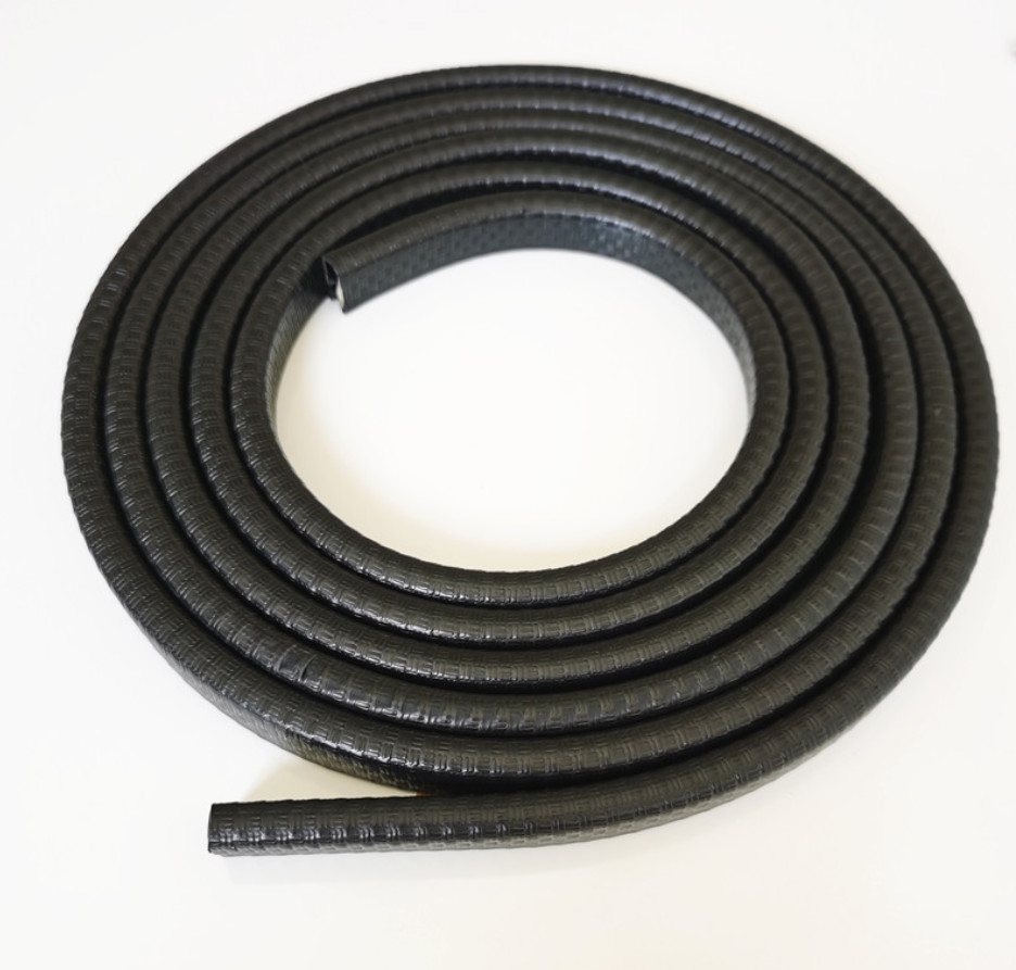 2m Rubber Sealing Strip 8.5mm Wear-resistant Car Window Weather Stripping