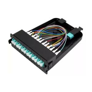  93*86*29 ABS Box Material FTTH Optical Om3 Cable Cassette Box Fiber Optic MTP MPO Modular Manufactures
