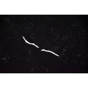 Light Black Artificial Calacatta Quartz Stone Sheet Easy Clean For Kitchen Top