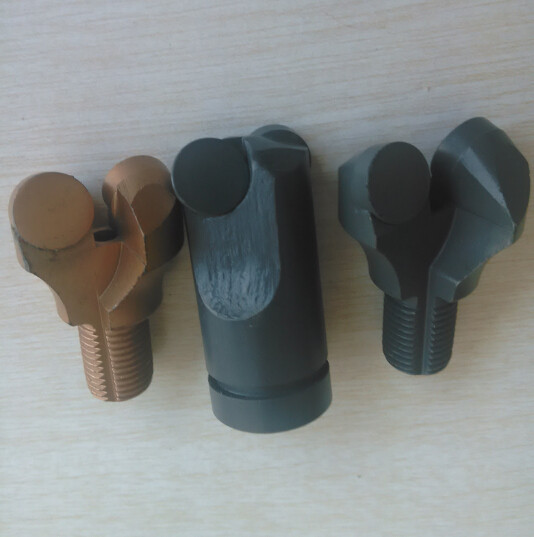 High Bending Strength Button Drill Bit Two-wing PDC Anchor Shank For Coal / Mining