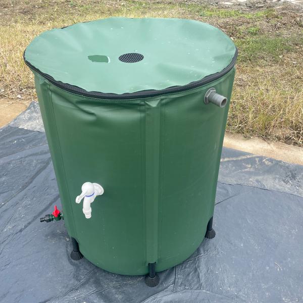 Quality 500L Rainwater Collection System PVC Water Bladder Tank for Water Harvesting System for sale