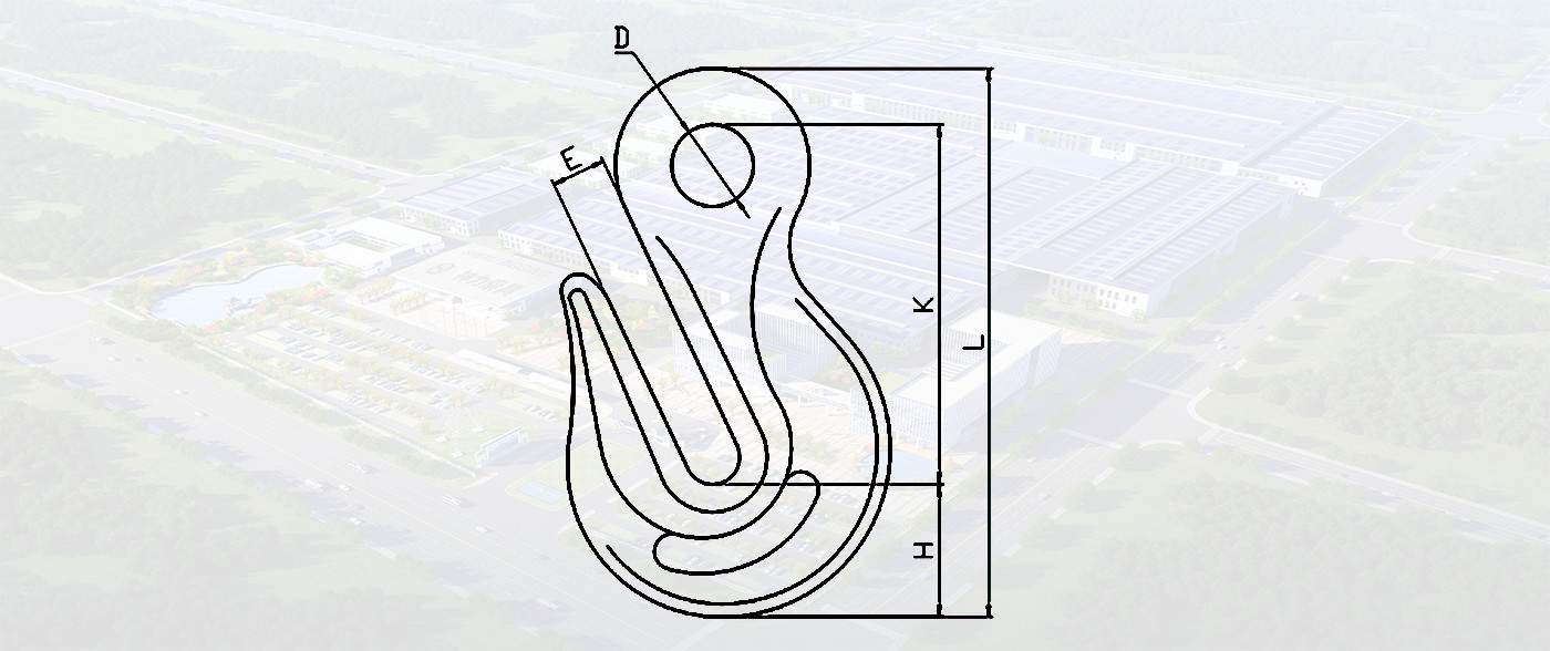 SLR027-G80 U.S TYPE EYE GRAB HOOK