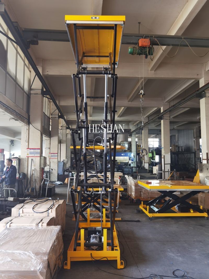 China Small Mechanical Hydraulic Mini Hand Scissor Lift Table