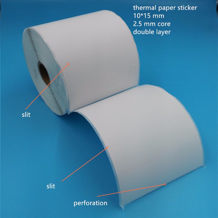 Removable Pantone Color Blank Roll Labels / Blank Labels For Printing
