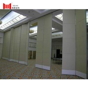  38-45db Soundproof Hinge Folding Partition Wall Heat Insulation Manufactures