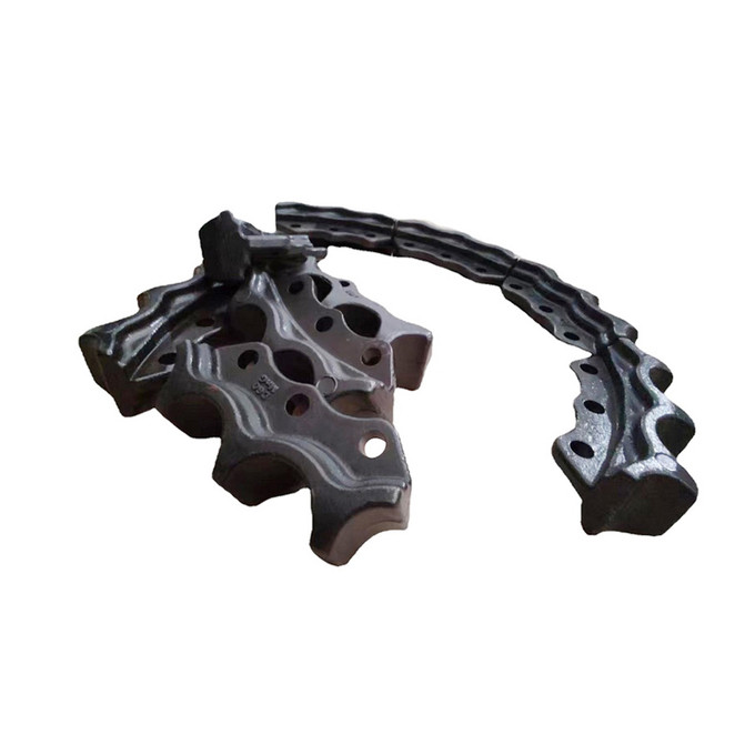 Black Mini Excavator Drive Sprockets Polished For Komatsu PC200