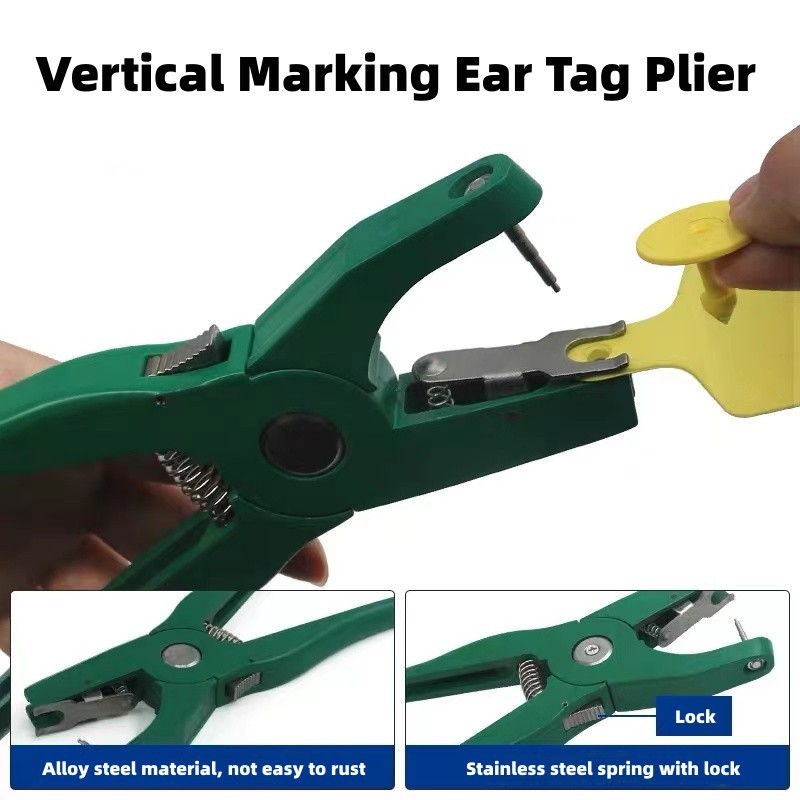 Animal Identification Tags Plier For Pig Goat Sheep