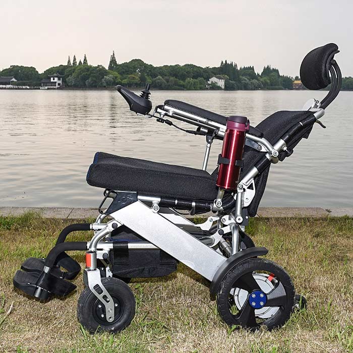 Lithium Ion 36km ISO13485 Collapsible Electric Wheelchair