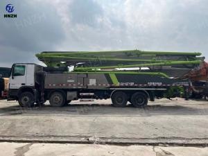  2017 Zoomlion Concrete Pump Truck Used 56m 4 Axle ZLJ5440THBK 56X-6RZ construction machinery Ready Mix Cement Boom Pump for Sale in Turkey Manufactures
