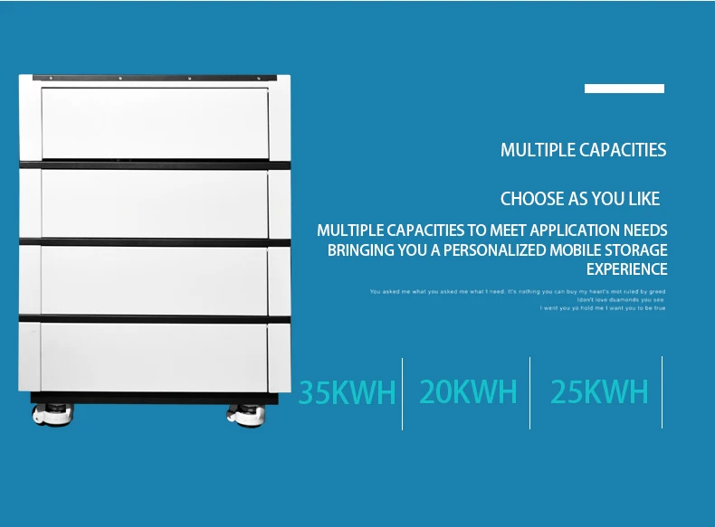 All In One Lithium Ion Battery 10kw 15kwh 20kwh 25kwh 30kwh Home Solar Energy System